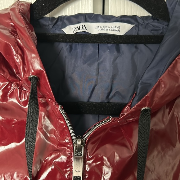 Zara Rain Coat. Very thin and folds very small for easy packing. - Picture 3 of 4